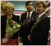 Opening of Retail outlet by Town Mayor