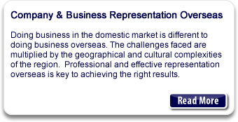 Company and Business Representation Overseas