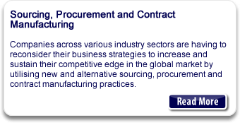 Sourcing, Procurement and Contract Manufacturing